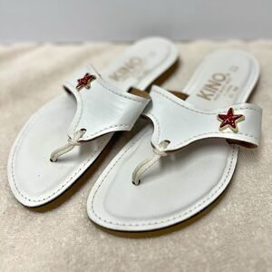 Kino Key West Lily W/Red Starfish Women’s Sandals Size 11